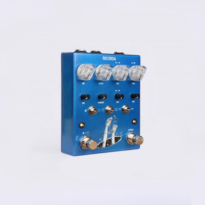 AC NOISE RICORDA グラニュラーループ、エフェクターペダル AC Noises Ricorda (stereo granular reverb + freeze/loop) | Axe